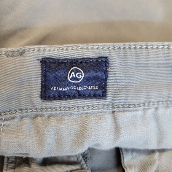 AG Adriano Goldschmied The Griffin Relaxed Tailored 10" inseam Chino Short Sz 36 - Picture 7 of 12